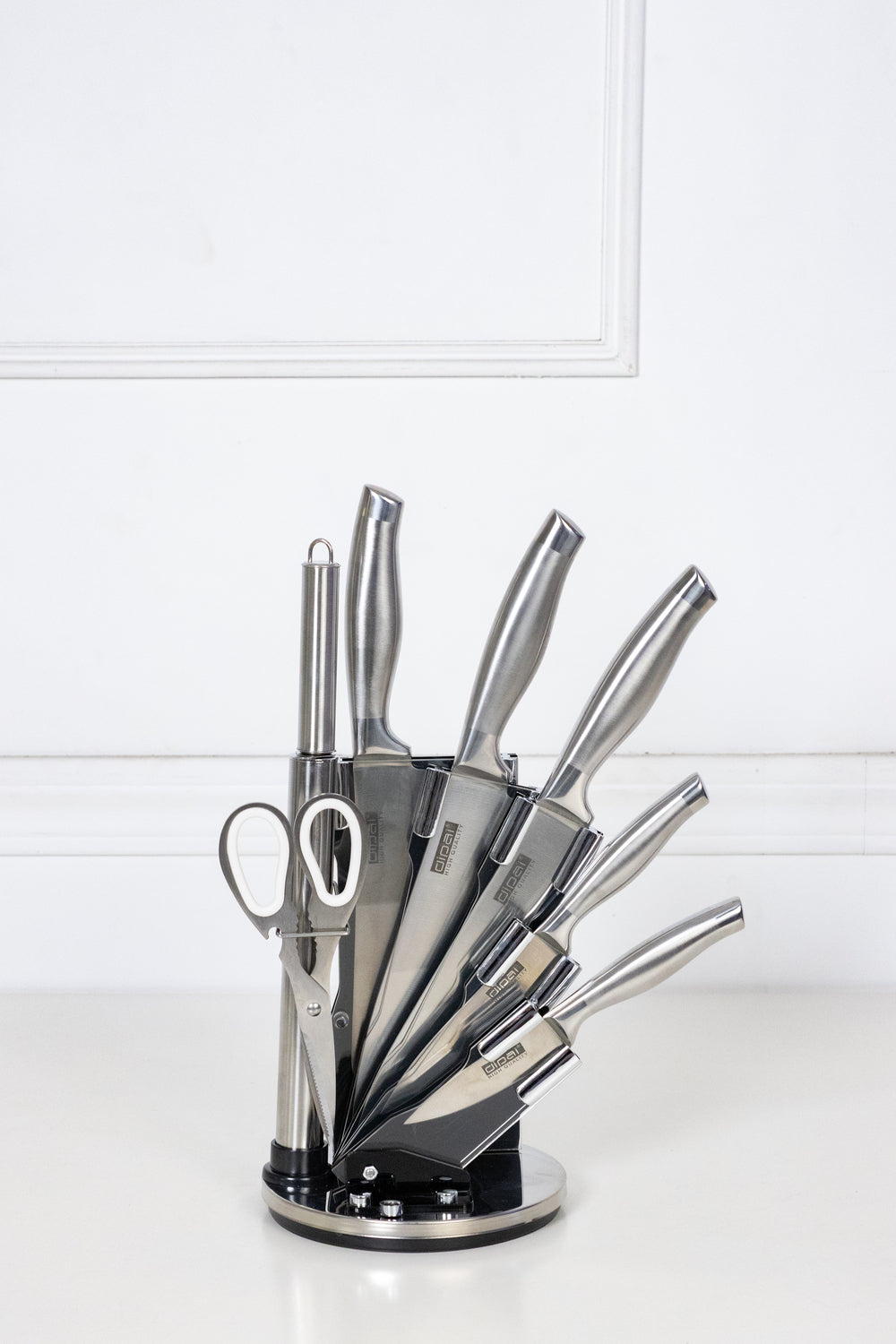 KITCHEN KNIVES 8 PIECES (CUCHILLOS ACERO)