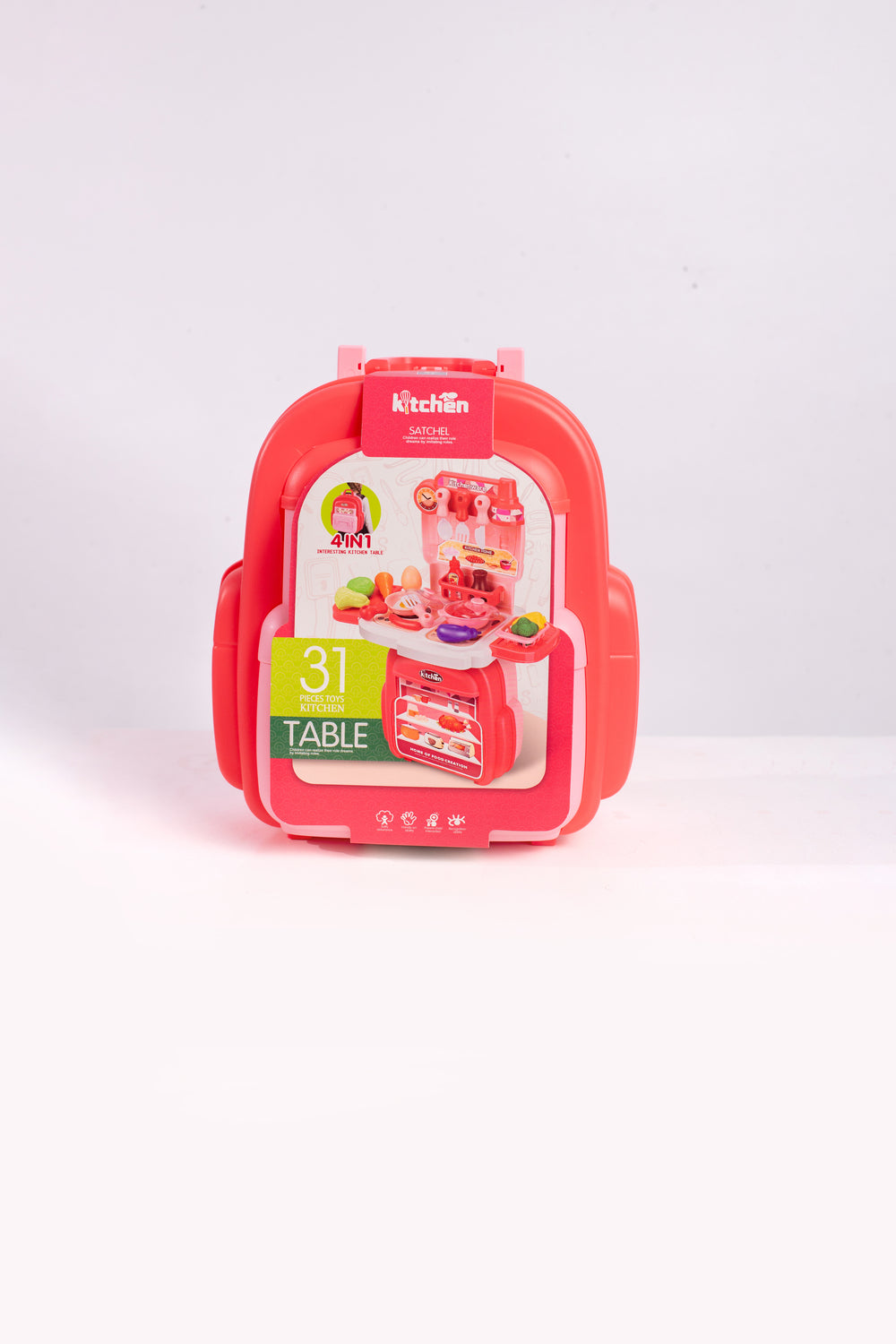 MOCHILA / CARTERA DE JUGUETE 4 en 1