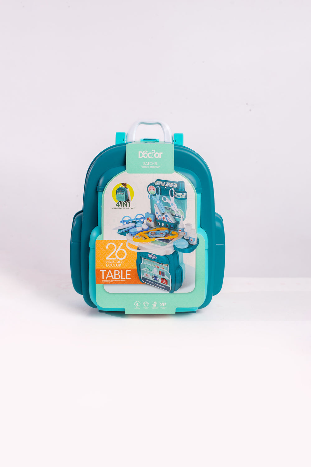 MOCHILA / CARTERA DE JUGUETE 4 en 1