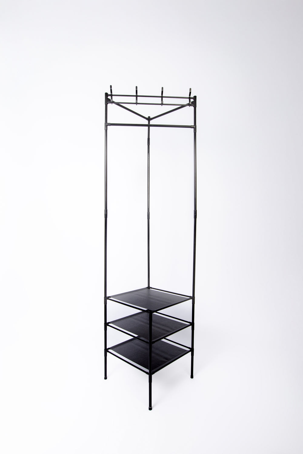 CORNER COAT RACK THREE LAYER (ESQUINERO)