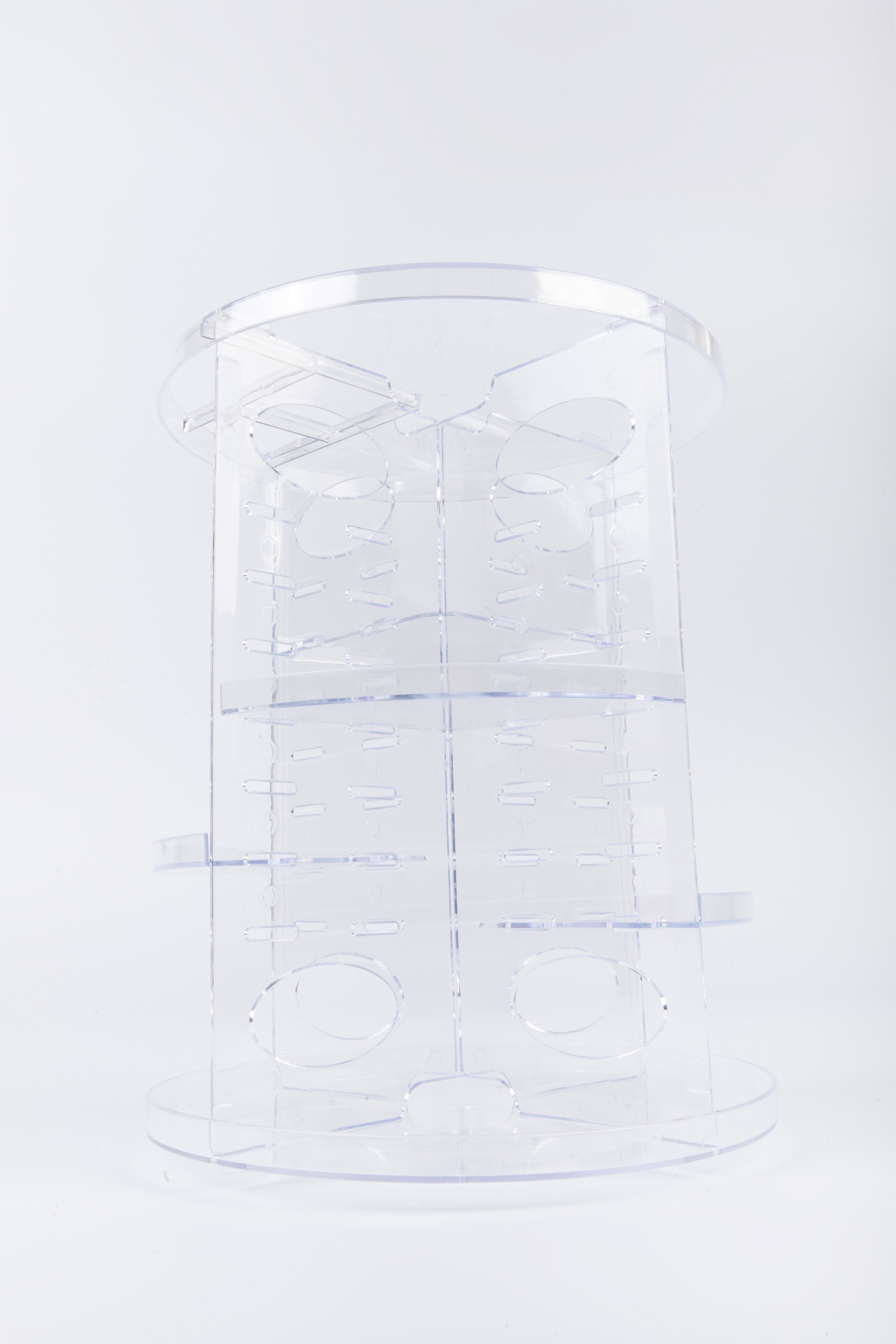 COSMETIC STORAGE BOX ROTATIVE RACK 360° ROTATION/3 NIVELES